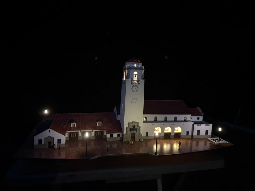 Depot at Night