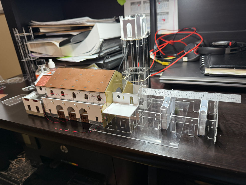 Tower and East Wing WIP