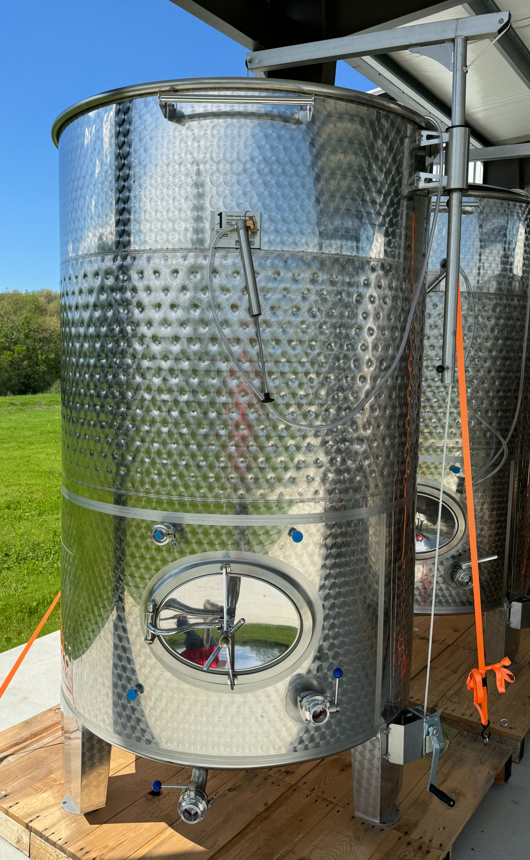 Tank #1 Front Full View
