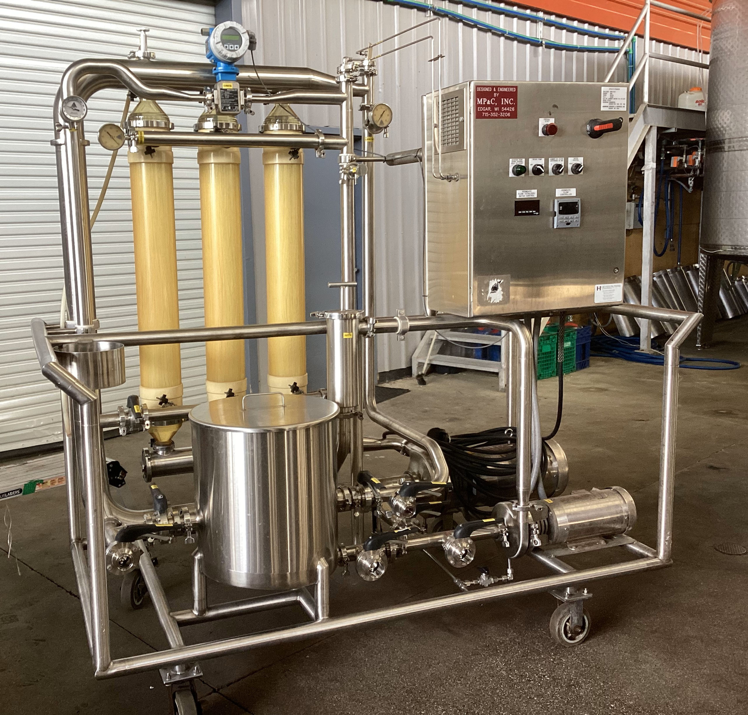 Heyes 3-Cartridge Crossflow Filter | MX3