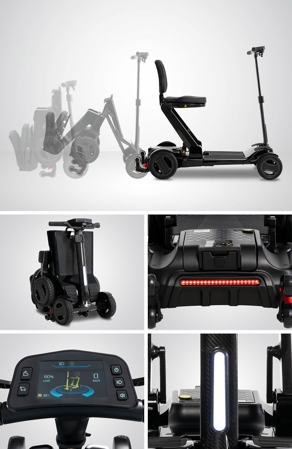 Thumbnail: Pride Mobility Go Go Carbon FDA Class II Medical Device*