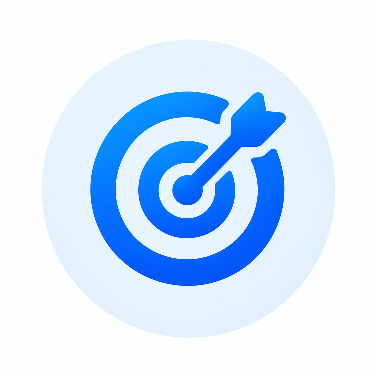 Target icon representing transportation management goals