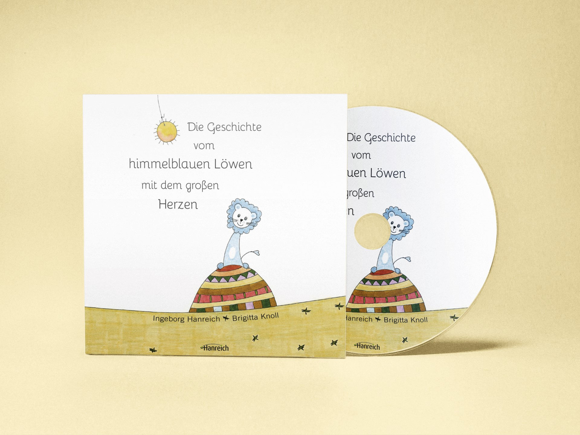 Hörbuch: Die Geschichte vom himmelblauen Löwen mit dem großen Herzen