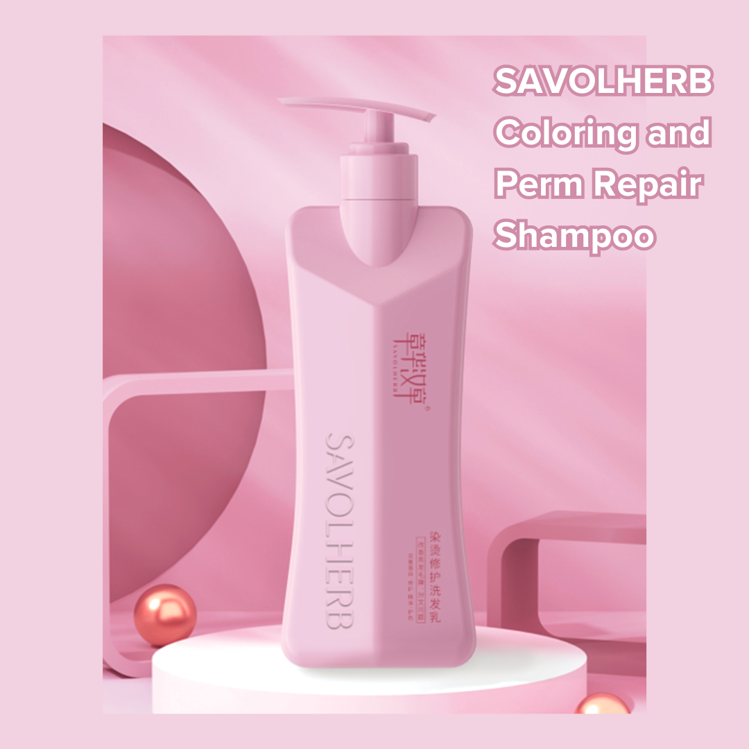 SAVOLHERB Coloring and Perm Repair Shampoo