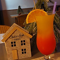 Tequila Sunrise Cocktail in der Bar Gelis Eck auf Mallorca