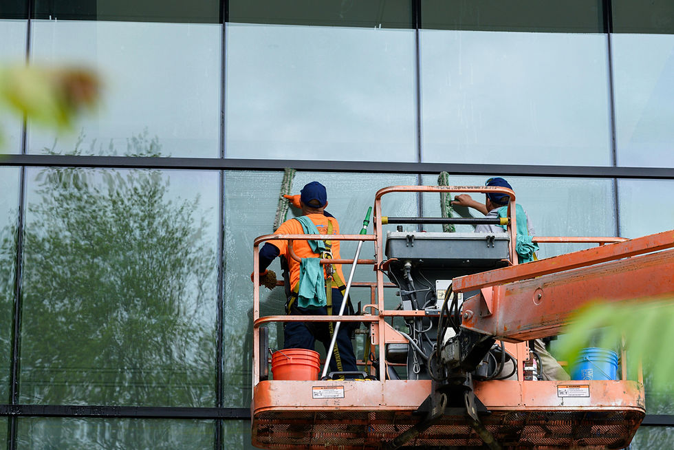 Commercial window cleaners