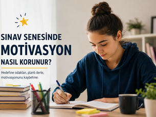 Sınav yılı, birçok öğrenci için heyecan kadar stres ve kaygıyı da beraberinde getirir.