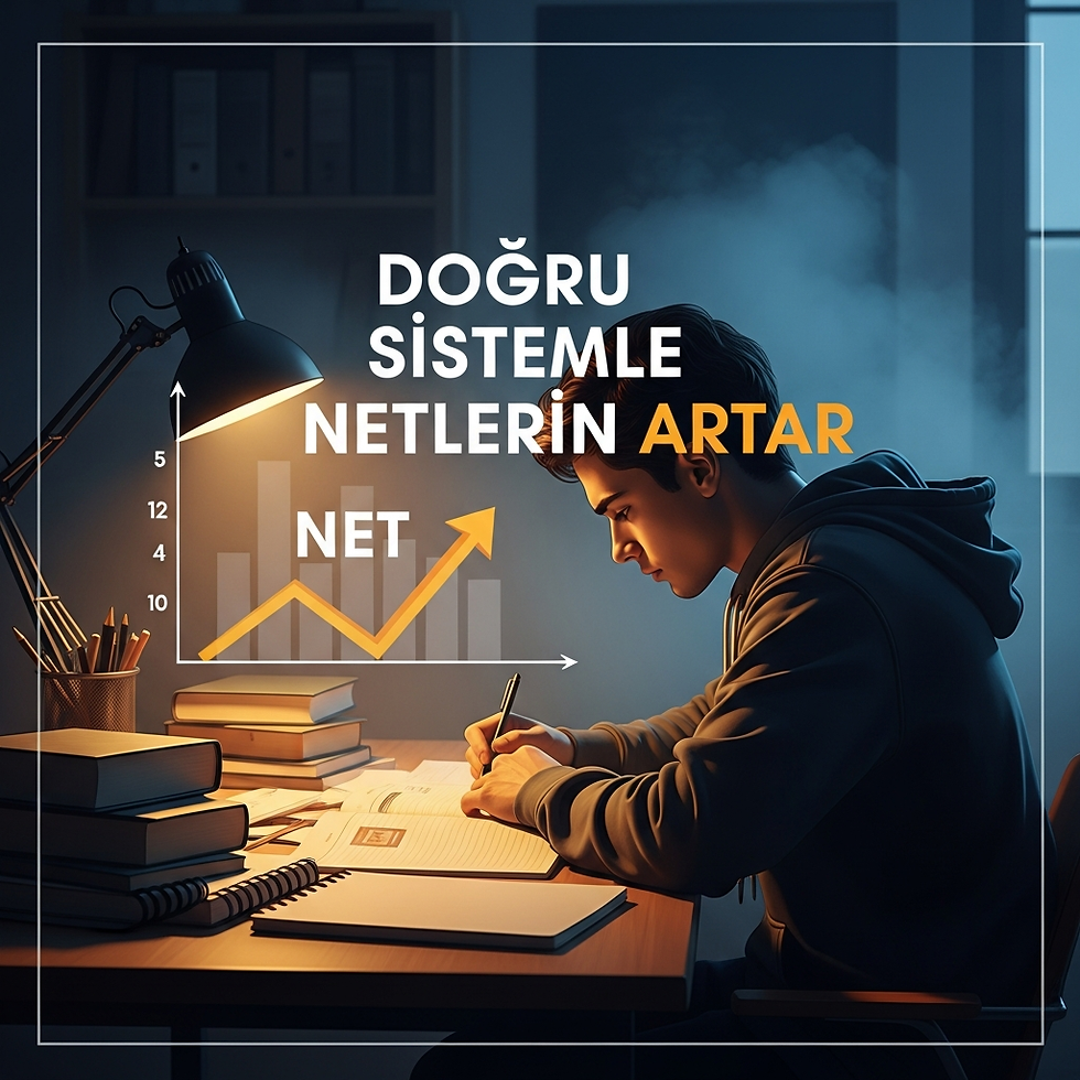 Saatlerce Çalışıyorum Ama Netlerim Artmıyor!..