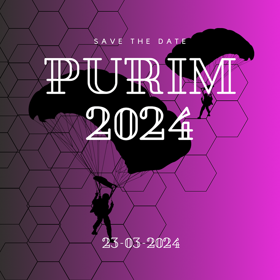 אירוע הדרכות פורים 2024