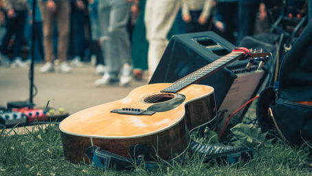 Music in the garden!