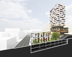 Perspectival Section Tower 1