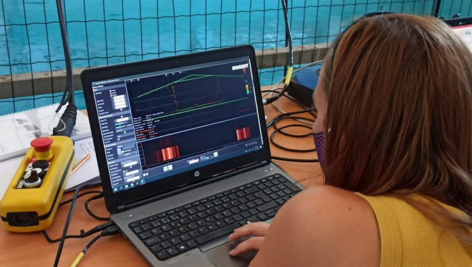 Multibeam tests successfully performed!