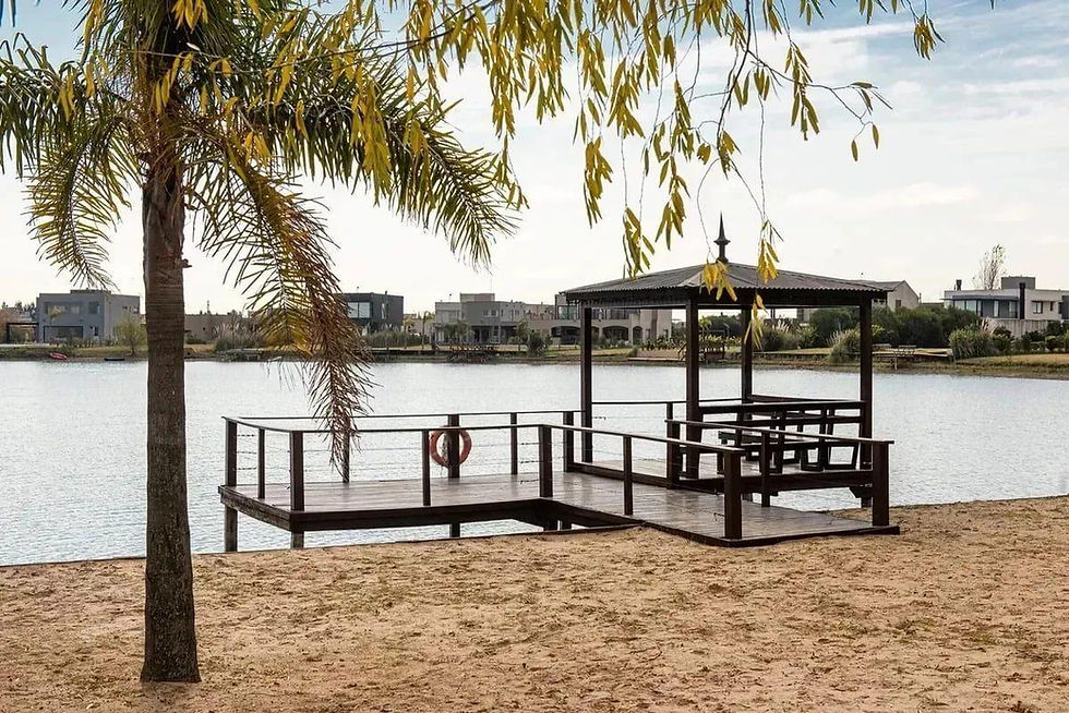 Miniatura: Venta Lote a La Laguna en Barrio Privado Damasia Al Sur