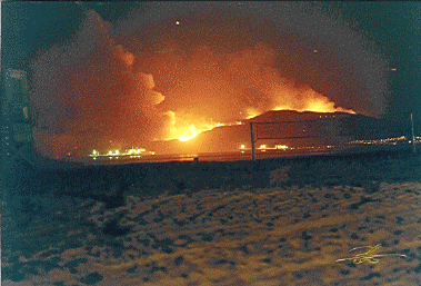 Malibu Fires 11/93 (from Hermosa)