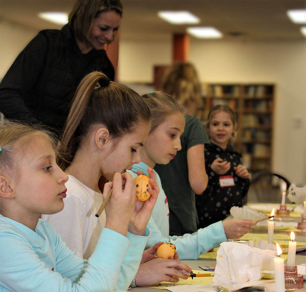 Pysanka Workshop for Kids