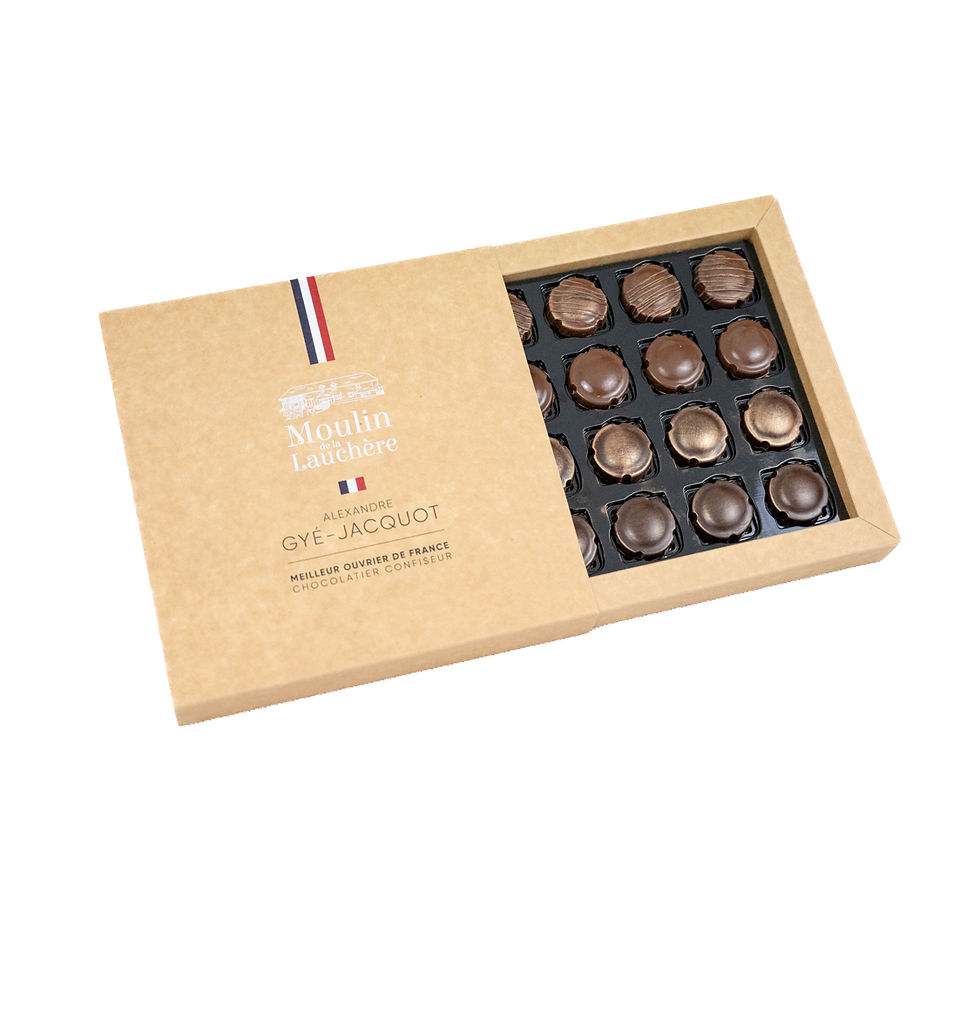 Coffret 16 capsules praliné