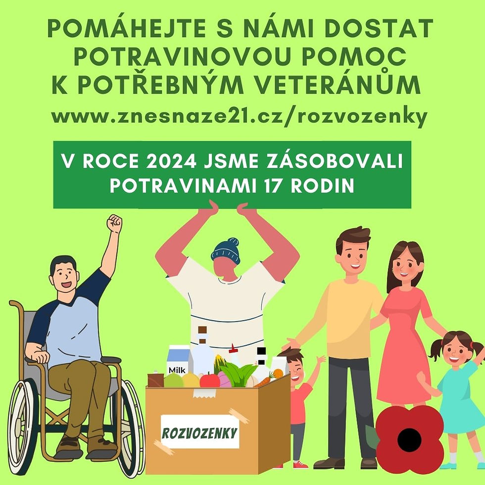 Rozvozenky ohlédnutí 2024 - 17 rodin