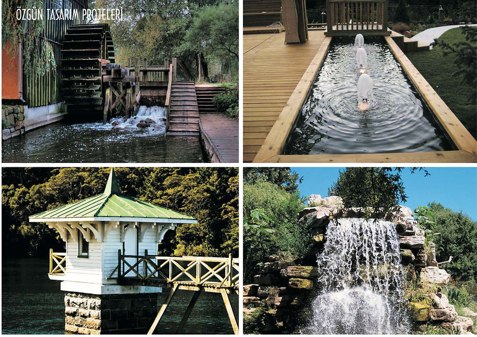 Yapay Şelale ve Göletler