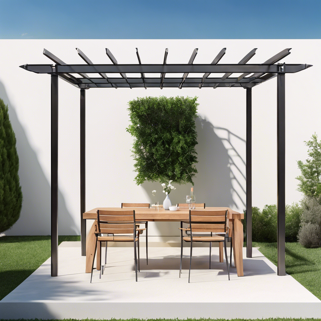 Steel Pergola Kit