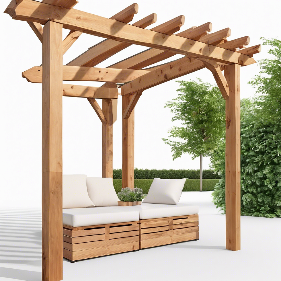 Cedar Wood Pergola