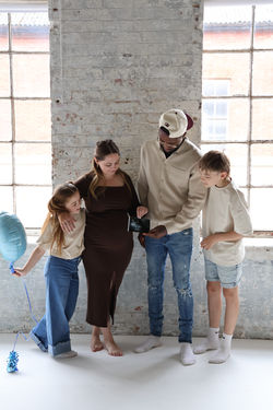 Gender Reveal Family Shoot