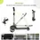Thumbnail: iScooter iK2 3-Wheel Electric Scooter Adjustable Height for Kids Ages 3-8 Unique
