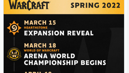 Blizzard anuncia las fechas para presentar sus nuevos proyectos