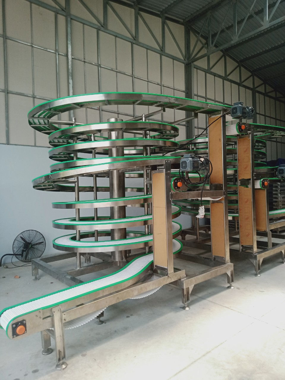 Hình thu nhỏ: Băng tải xoắn ốc