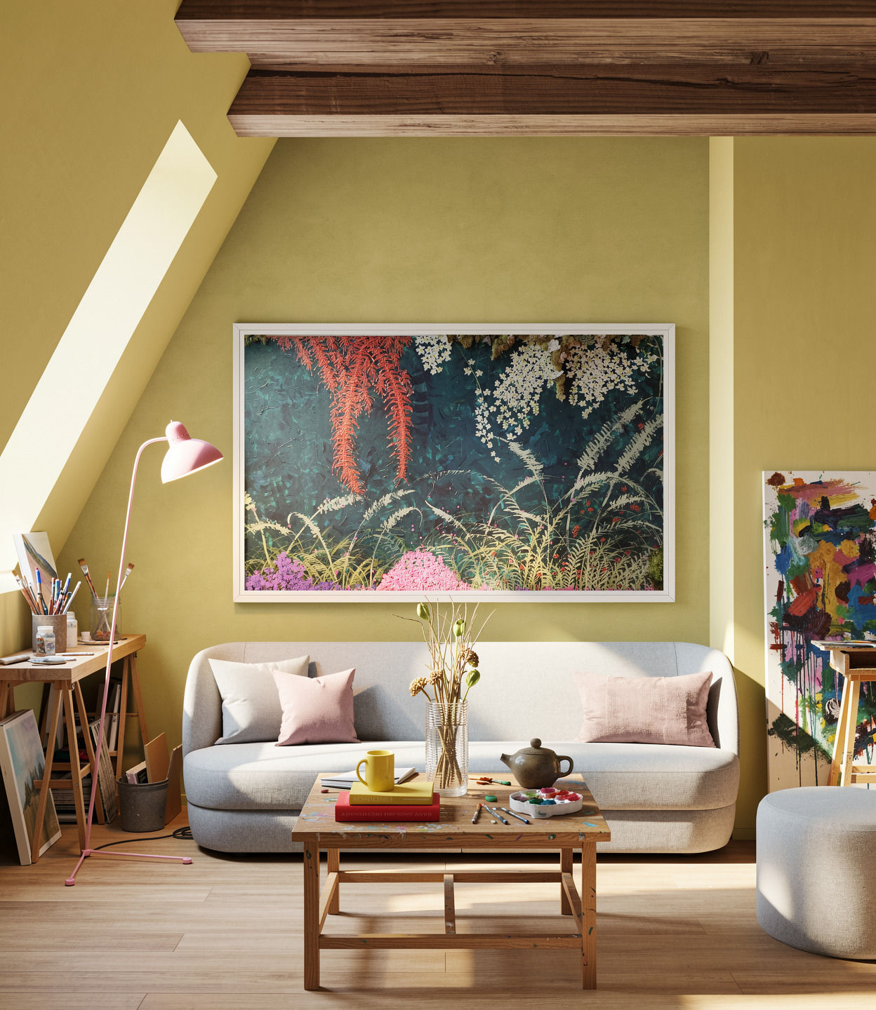 "Deep in the Jungle" 36x72in