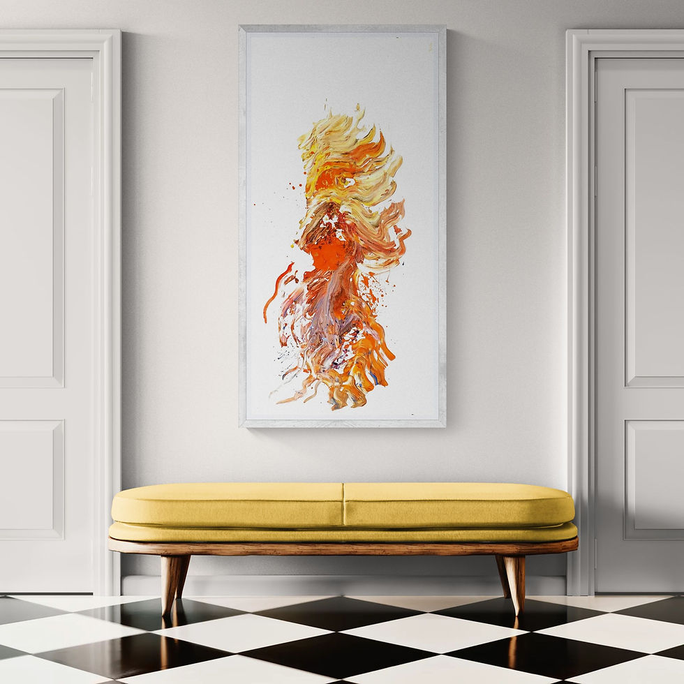 Thumbnail: "Summer Sunset" 36x72 in