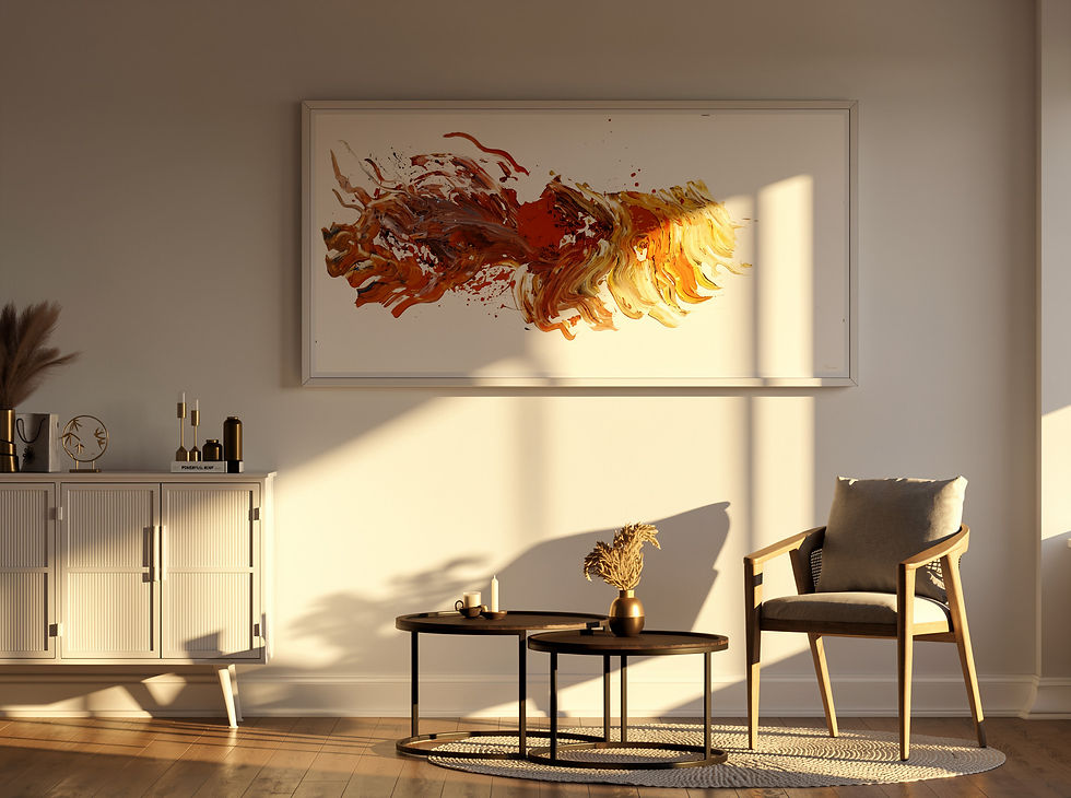 Thumbnail: "Summer Sunset" 36x72 in