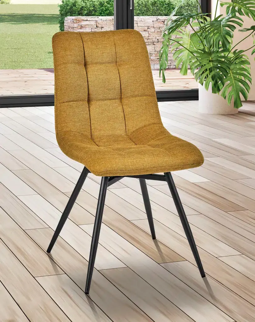 Miniature : Chaise tissu