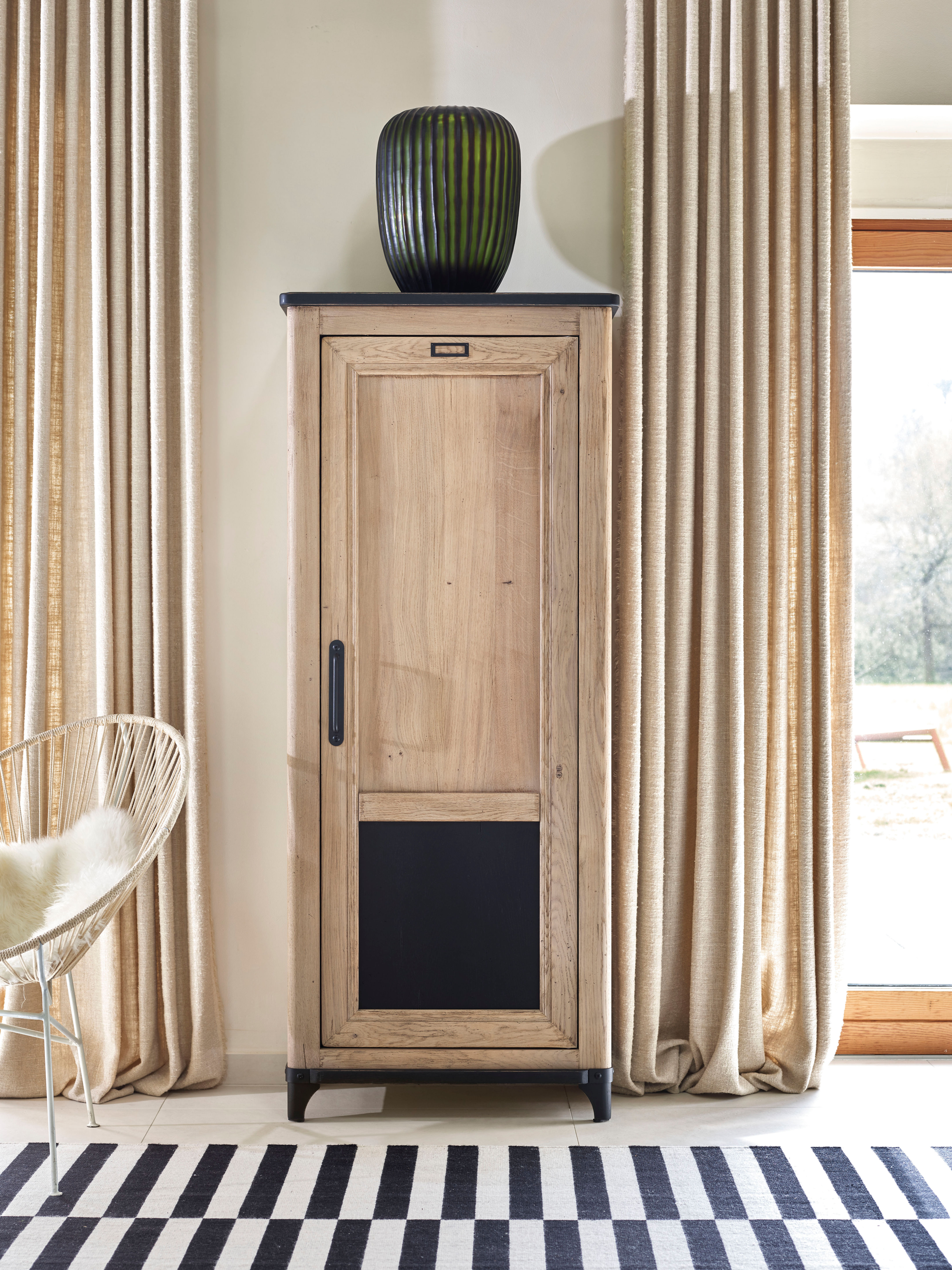 Bonnetière style industriel