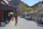 Arrowtown's charming main street.