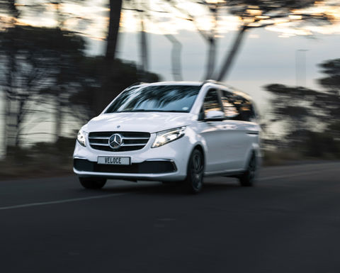 Rent a V-class in Cape Town