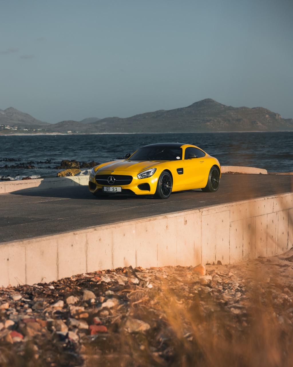 Rent a Mercedes-AMG GT in Cape Town — luxury car hire for Spanish visitors