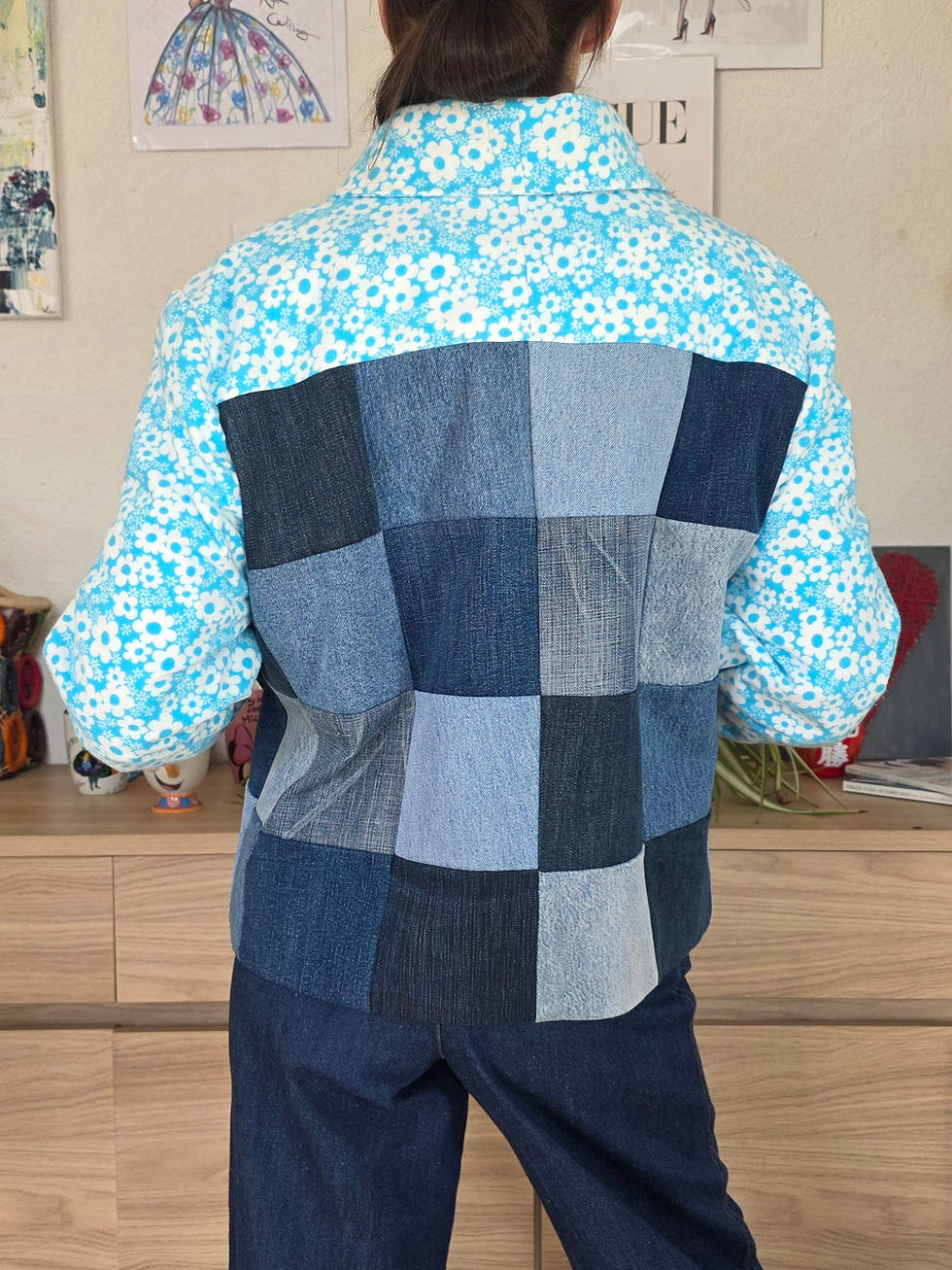 Miniature : Veste de Printemps en jeans 