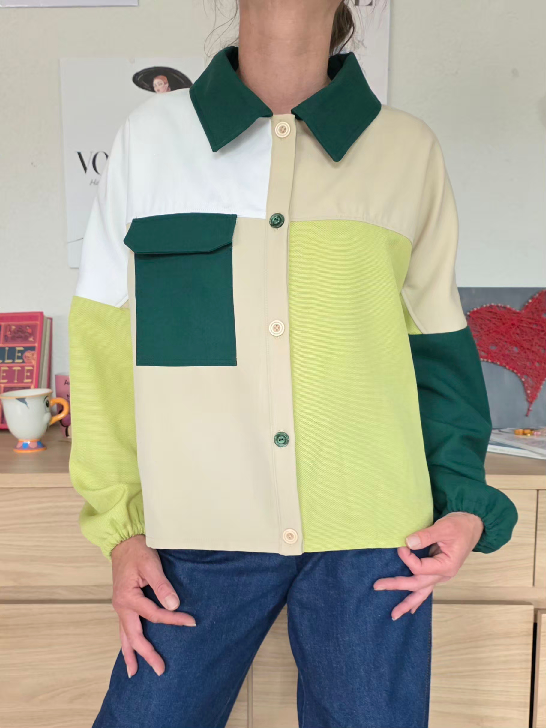 Veste légère “Mosaic”