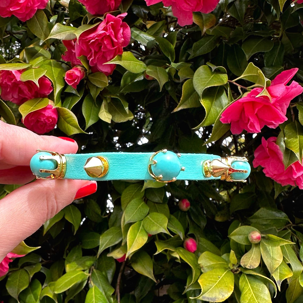 Thumbnail: Mykonos turquoise pearls and spikes