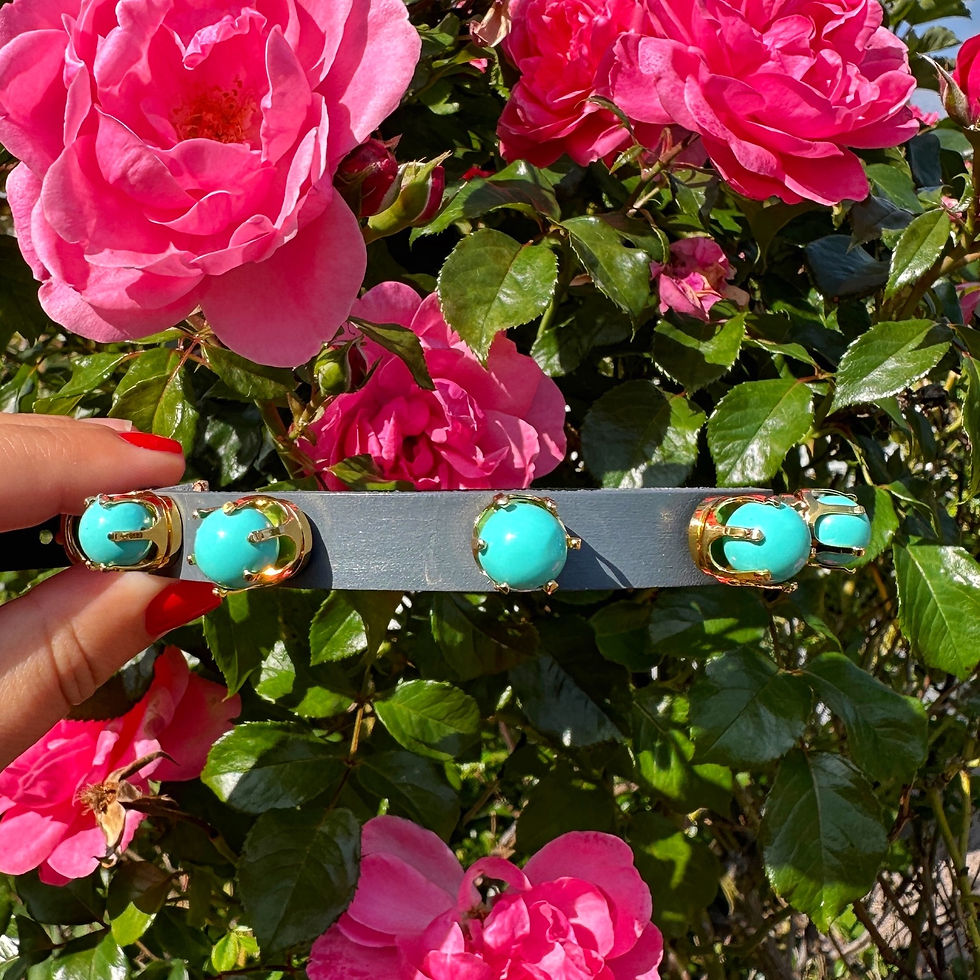 Thumbnail: Mykonos turquoise pearls