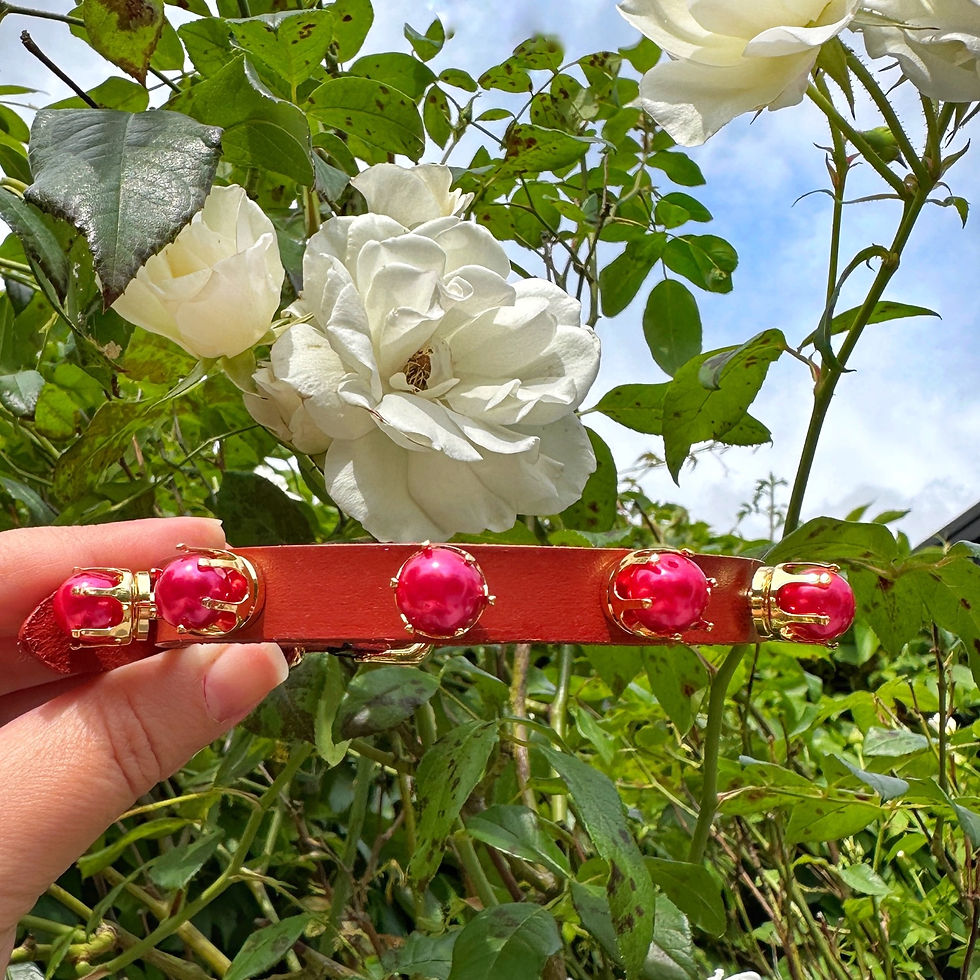 Thumbnail: Mykonos cerise pearls