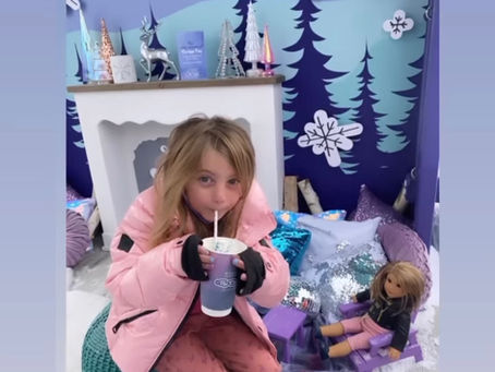 American Girl Corinne Tan Chalet Launch Event