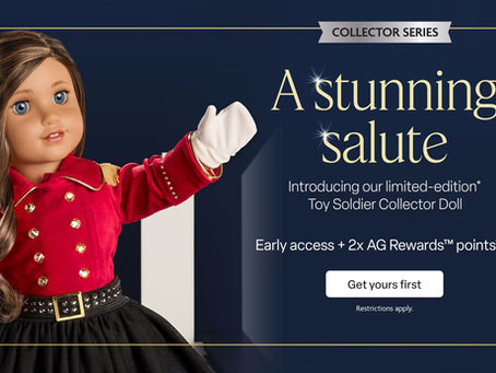 American Girl Toy Soldier Collab Doll Shipping