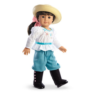 Samantha's Bicycling Outfit
