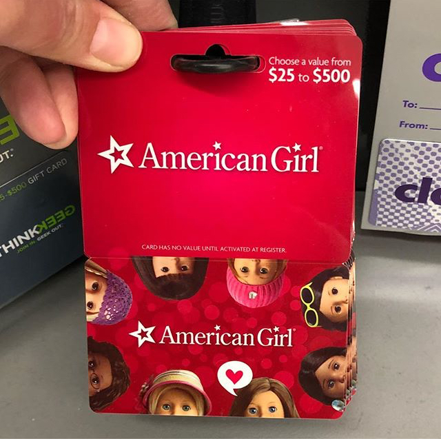 AG Gift Cards at Walgreens!
