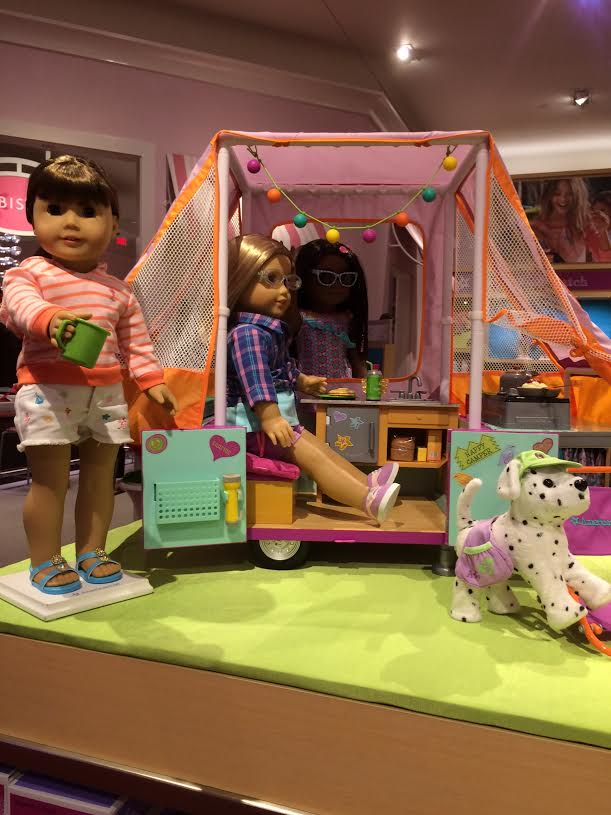 american girl adventure pop up camper