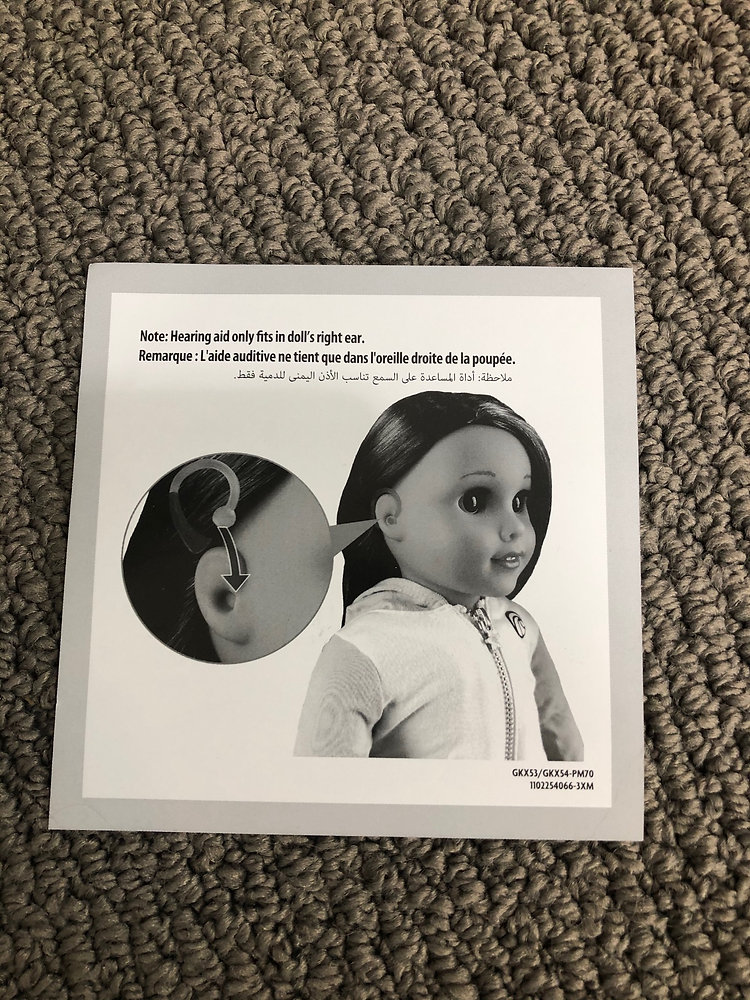 How Do You Put On Joss Kendrick's Hearing Aids?