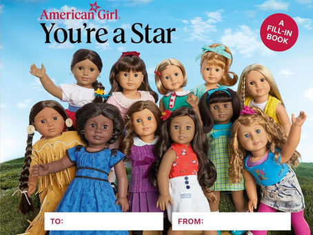 American Girl "You're A Star" Fill In Book Releasing April 21