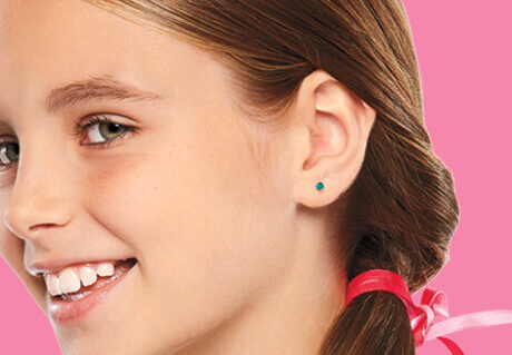 american girl ear piercing