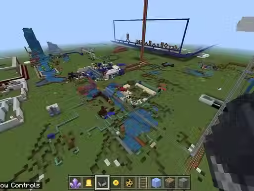 A screen capture of Minecraft